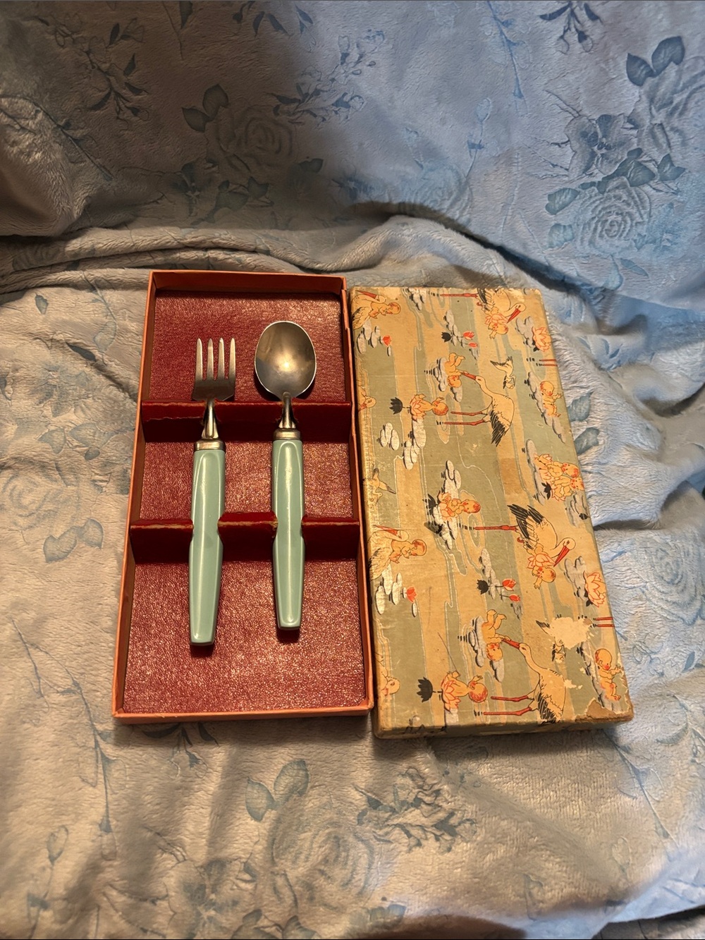 Vintage Childs Fork and Spoon Set